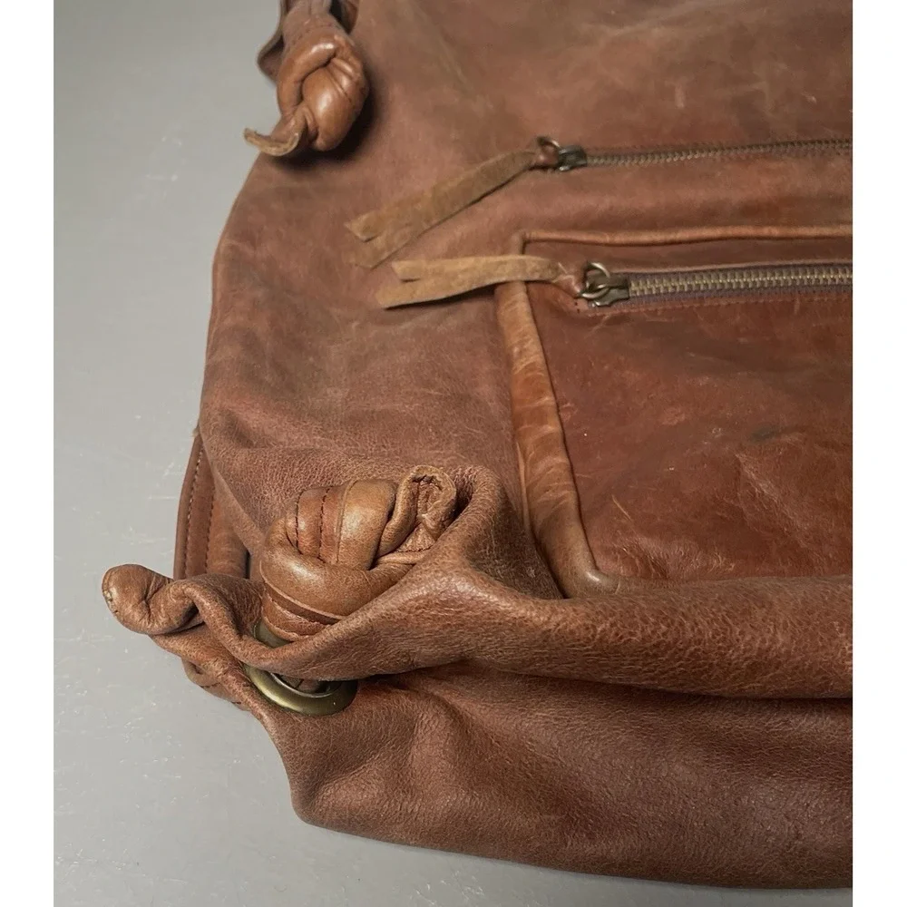 Genuine Cowhide‎ Leather Bag Handcrafted in Argentina